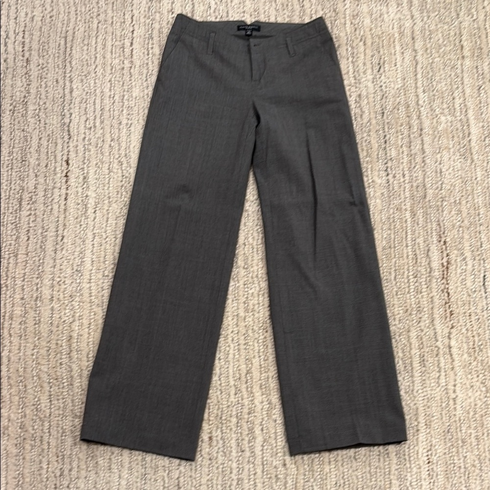 Banana Republic Women’s Grey Dress Pants - Ryan Fit - Wide leg w lining